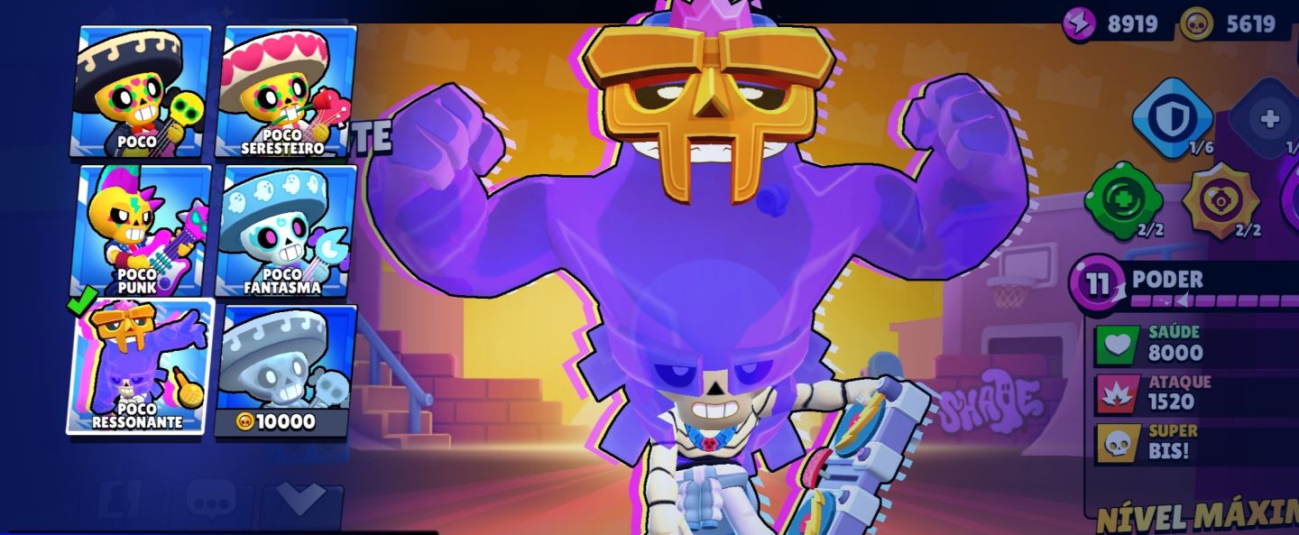 Conta de brawl com as melhores skin pra você se divertir