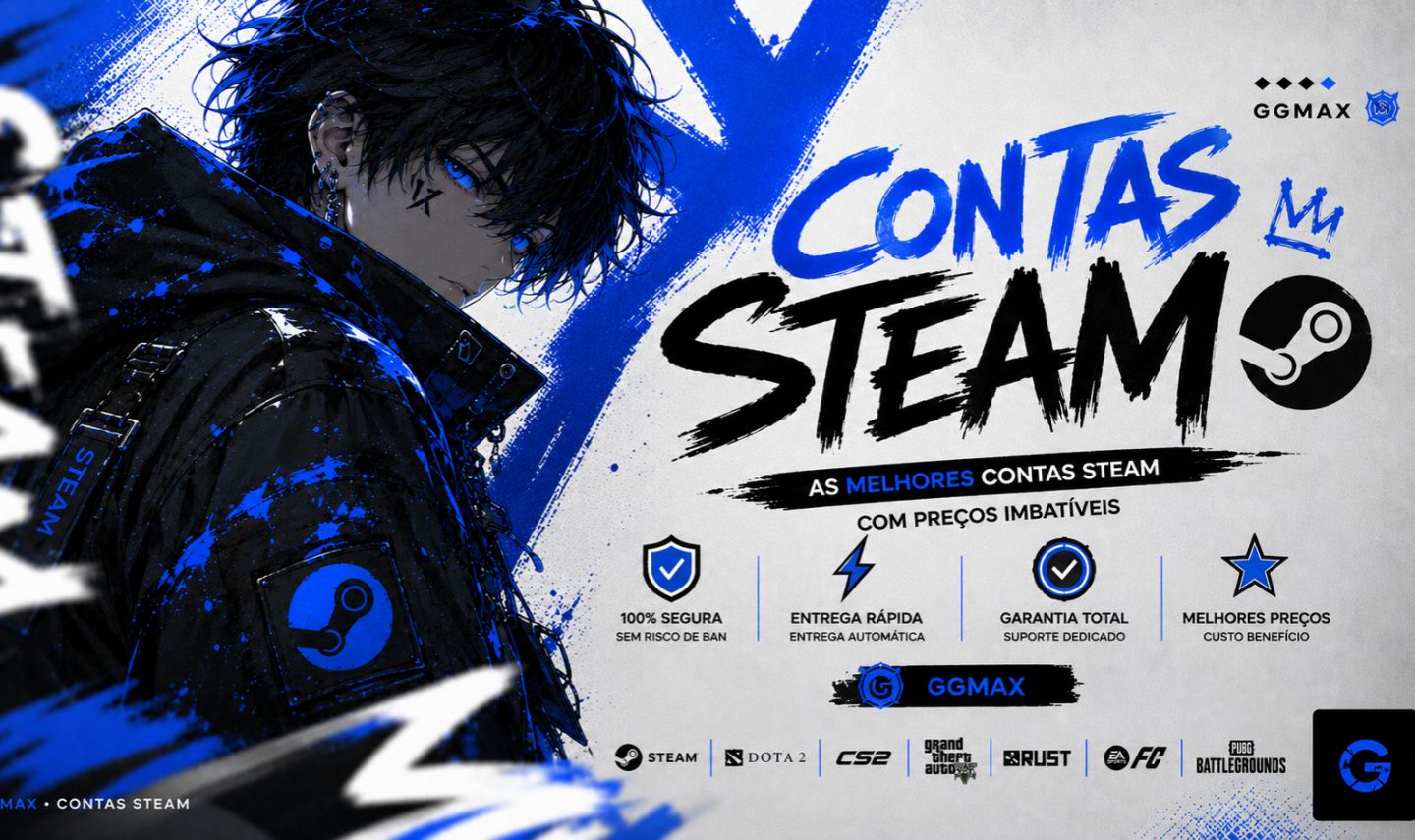 CONTAS STEAM OFFLINE (ENTREGA RÁPIDA)