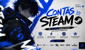 CONTAS STEAM OFFLINE (ENTREGA RÁPIDA)