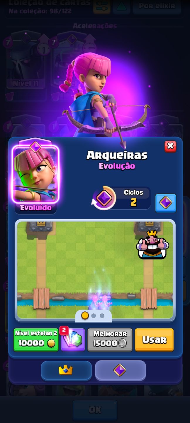 CONTA CLASH ROYALE 6426 TROFÉUS
