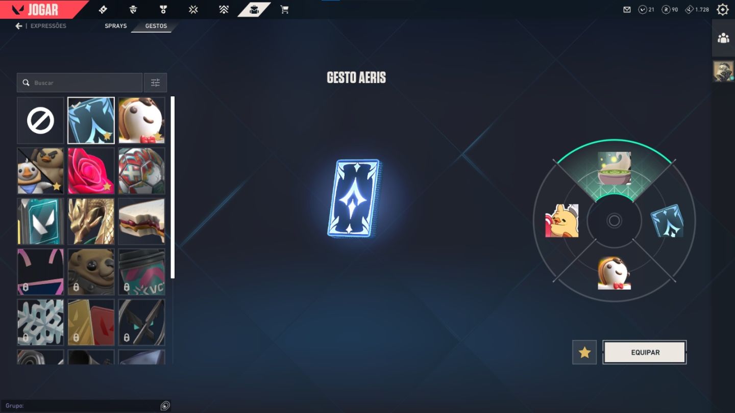 4-5k em skins, dona única e total acesso, podemos negociar valor