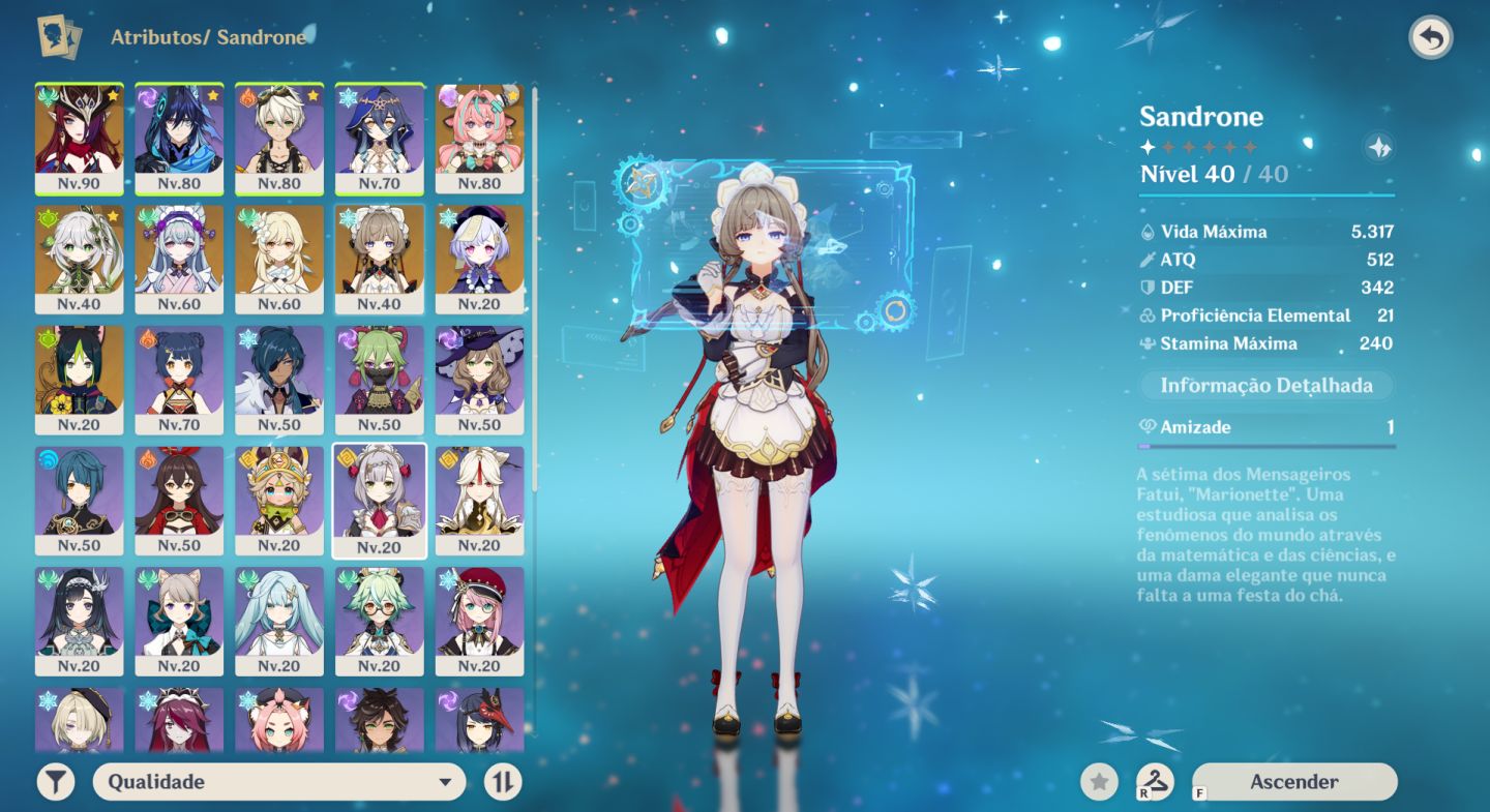 Chasca c1r1+ Mizuki c2 e evento de t5 de aniversário disponível leia a descrição