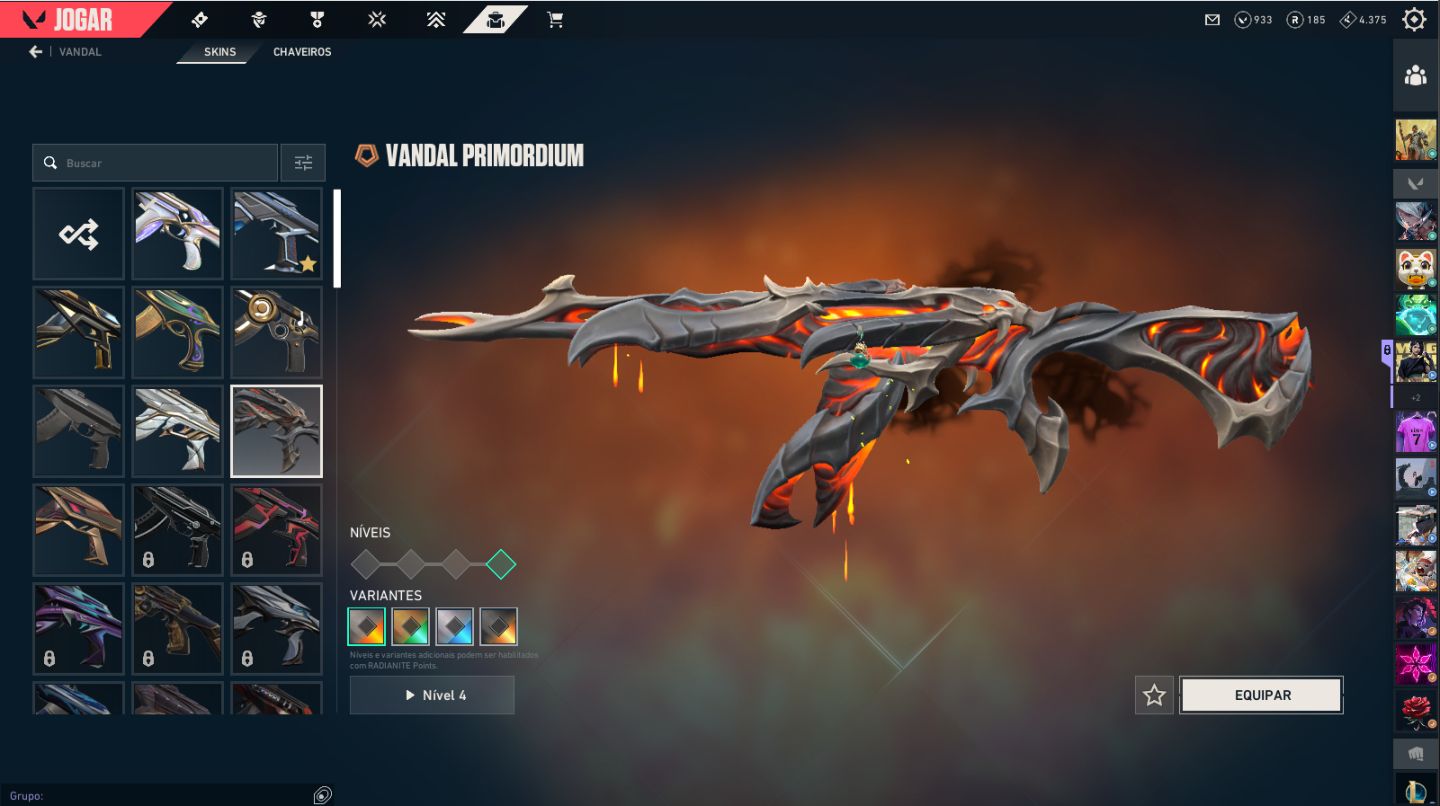 CONTA VALORANT | Elo Alto | cheio de skins