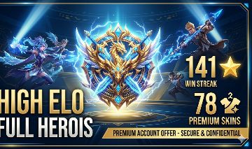 CONTA COMPETITIVA HONOR OF Kings 136 ESTRELAS