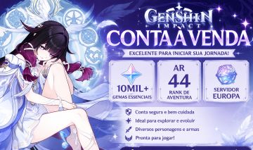 COLUMBINA CONTA GENSHIN IMPACT FULL ACESSO AR 43 SERVIDOR EUROPEU