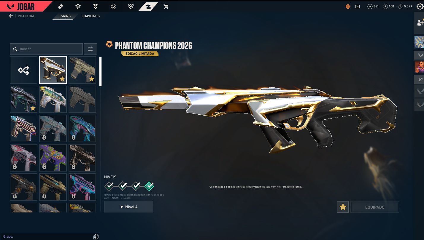 CONTA COM BUNDLE CHAMPIONS 26, FULL TRYHARD.
