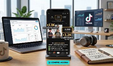 CONTA TIKTOK | +1.1K SEGUIDORES REAIS | +3.2K LIKES | PRONTA PARA USO