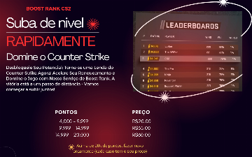 BOOST RANK CS2 (Upe com um EX-PRO) - Counter Strike 2 - Boost de ...