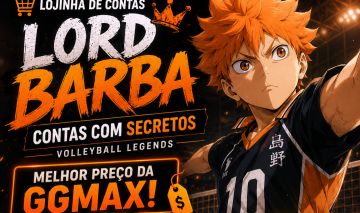 CONTAS COM SECRETO + LUCKY SPINS VOLLEYBOL/HAIKYUU - HIDARI EM PROMOÇÃO
