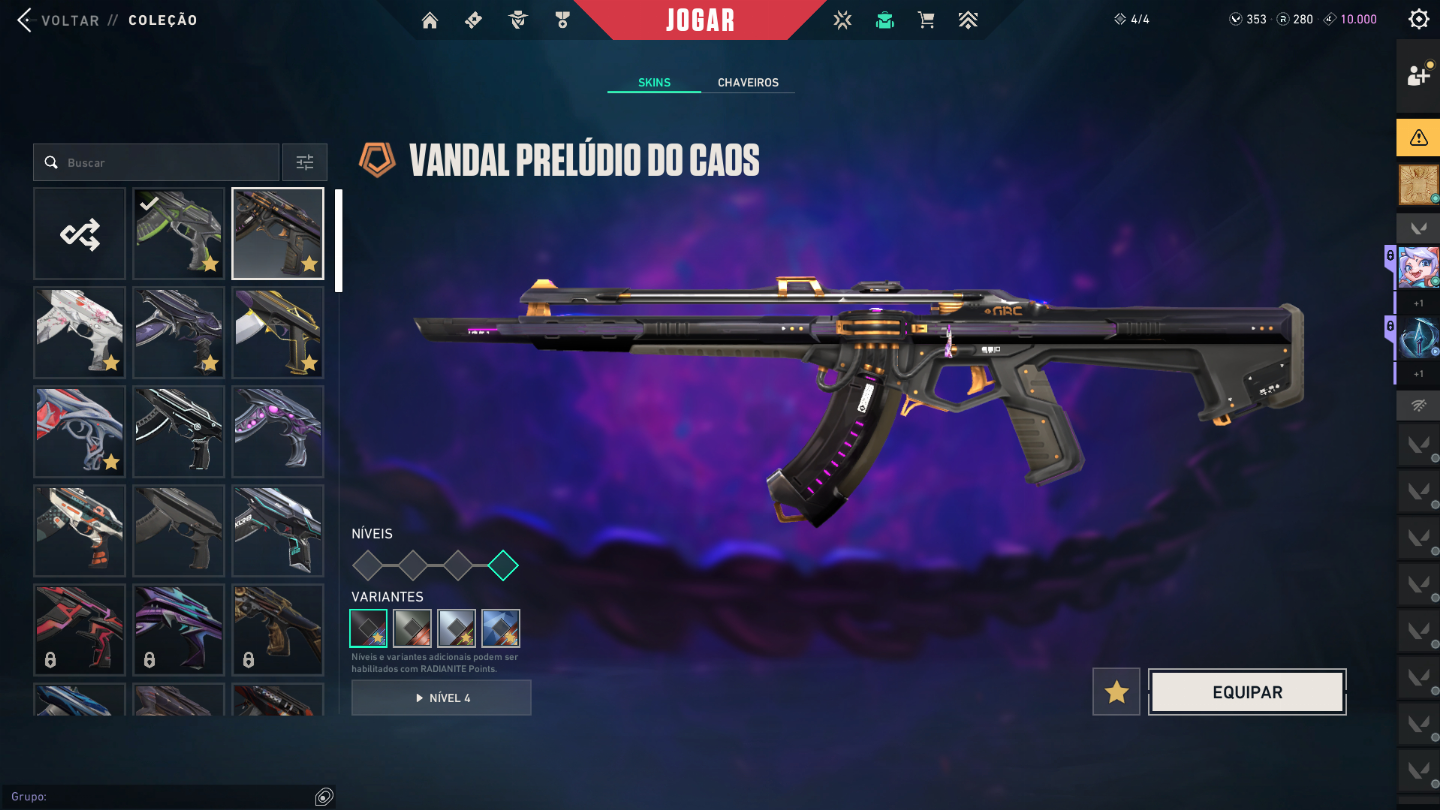 CONTA VALORANT (FACA LOCK IN)