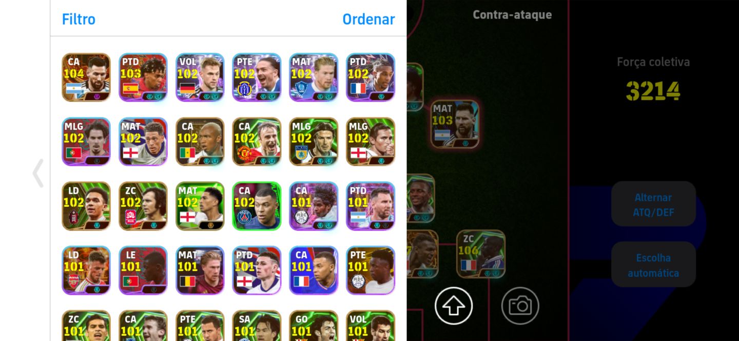 Conta top Efootball pra vc iniciar bem no jogo