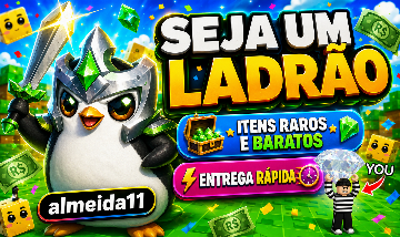 SEJA UM LADRÃO - ROBLOX - ITENS RAROS E BARATOS