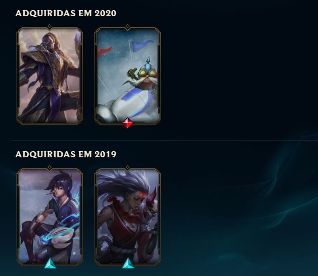 Conta de lol + vava