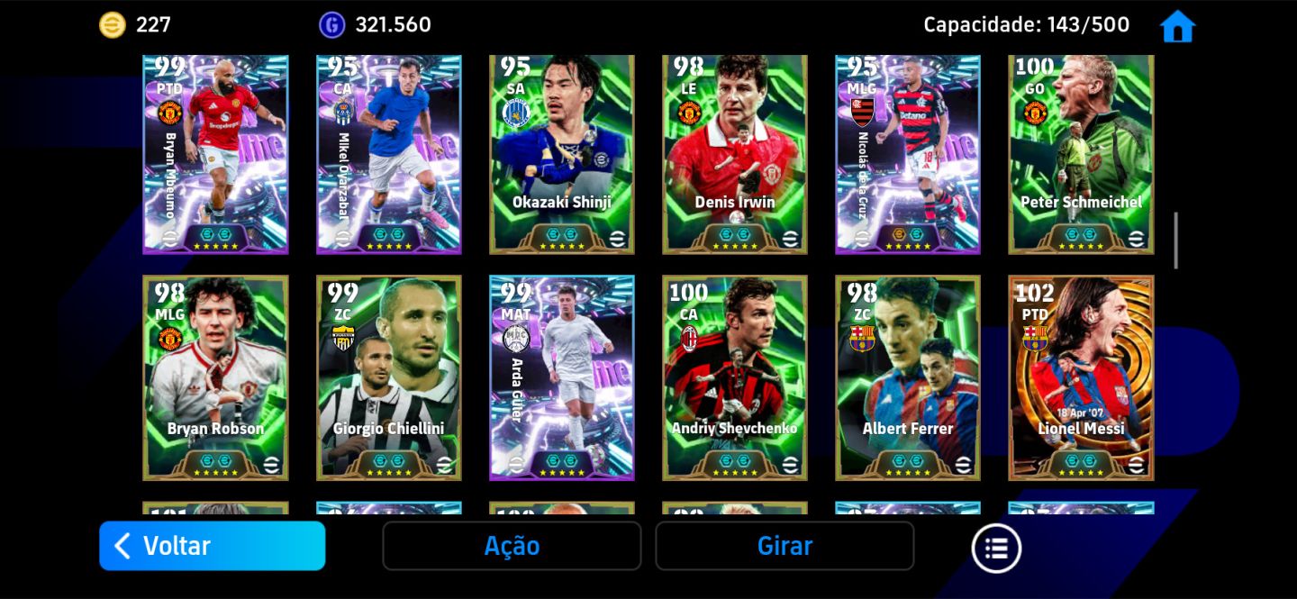 [Promoção] Conta Efootball HAALAND BIGTIME, MESSI + ( Conta de Pro Player )