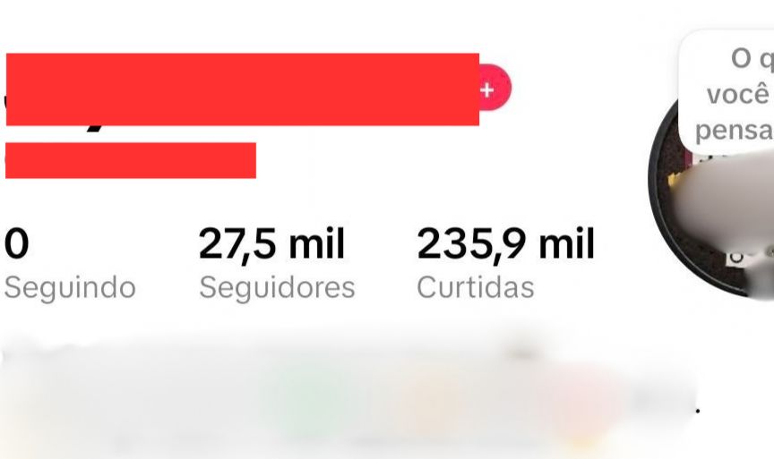 CONTA TIKTOK BR / SEM DOC. +27K SEGUIDORES! COM PROJETO DIGITAL COM RESULTADOS