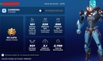 CONTA FORTNITE: FULL ACESSO