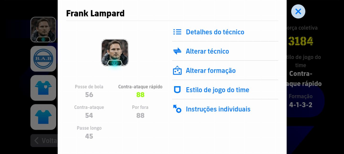 CONTA EFOOTBALL 2026 MOBILE ( NEYMAR MSN + MESSI E CHIESA BLITZ CURLER )