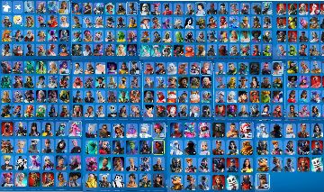 Conta fortnite com muitas skins emotes!