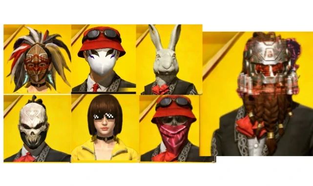 MÁSCARAS FREE FIRE VIA ID | DIVERSOS MODELOS | ENTREGA VIA ID