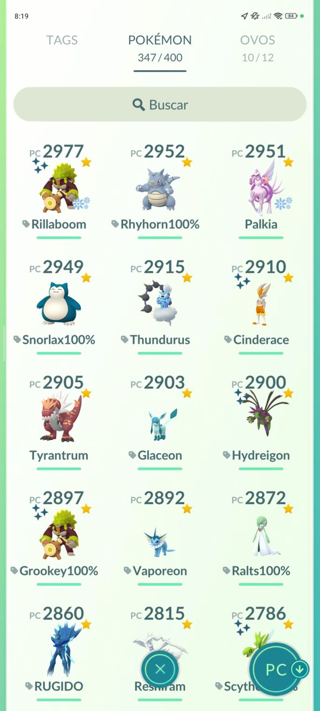 Conta de pokémon go Rara e boa muito pokémon 100%