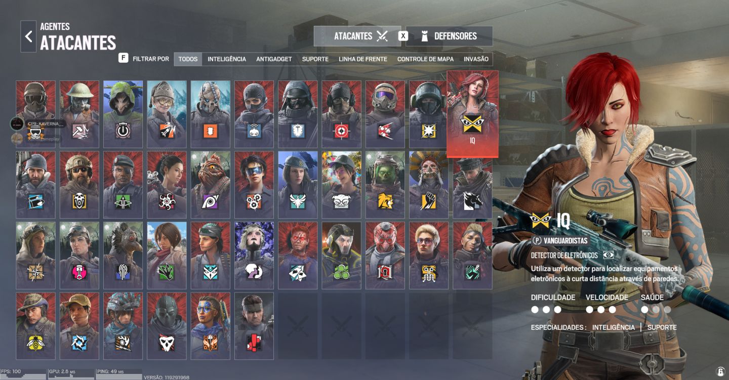 CONTA R6 LVL 553