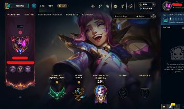 CONTA ESMERALDA III MMR DIAMANTE E MESTRE; 1740 SKINS COM 4615 CROMAS E 10 PR