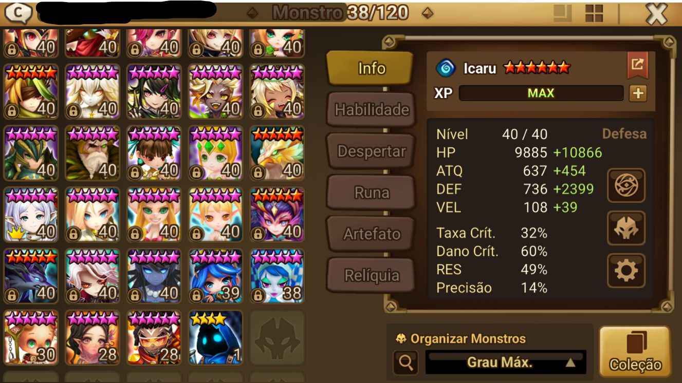 CONTA SUMMONERS WAR FRIEREN LIGHT COLLAB GLOBAL SERVER