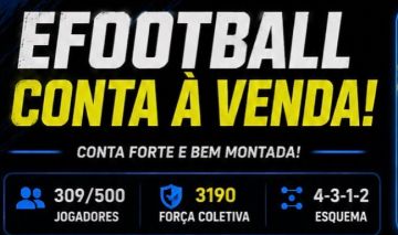 Conta Efootball!!