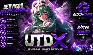 UTDZ | SERVIÇOS, FARMS (RELICS, UNITS, EVOS...) | MENOR PREÇO DO SITE
