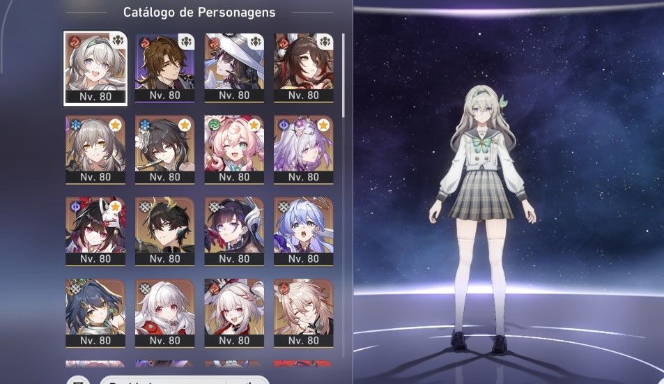 Conta honkai star rail End Game | Cyrene E2 + BiS
