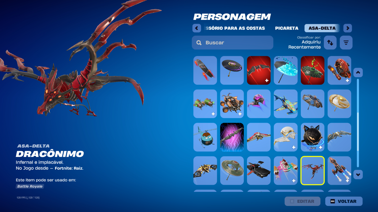 CONTA Fortnite com várias skins