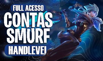 CONTA SMURF HANDLEVEL 30+ - FULL ACESSO - IDADE VERIFICADA - CONTAS ANTIGAS