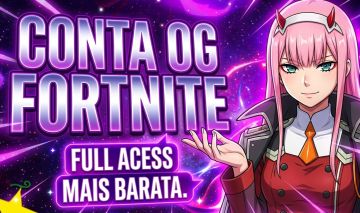 CONTA FULL OG FORTNITE MAIS BARATA
