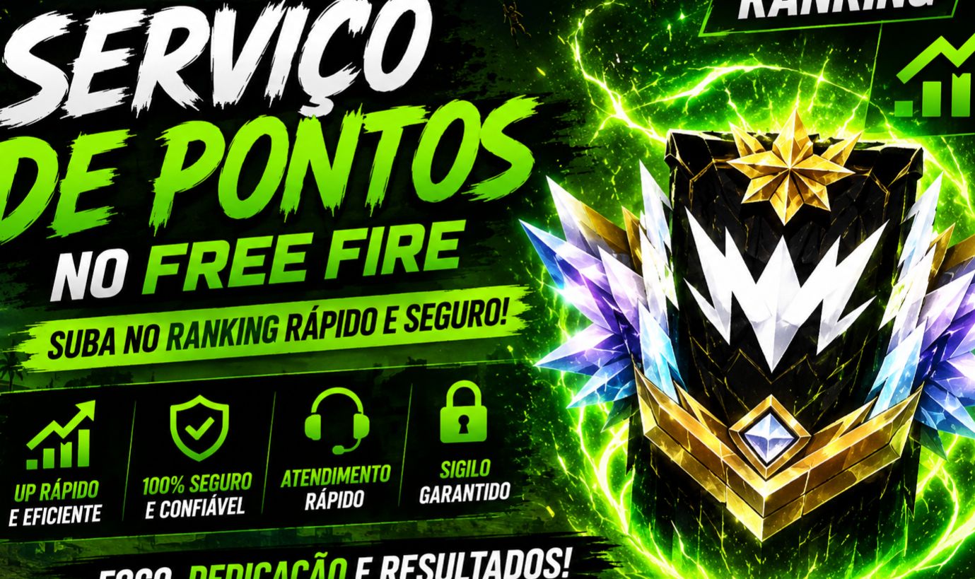 Serviço de BR Free Fire | Segurança e Qualidade