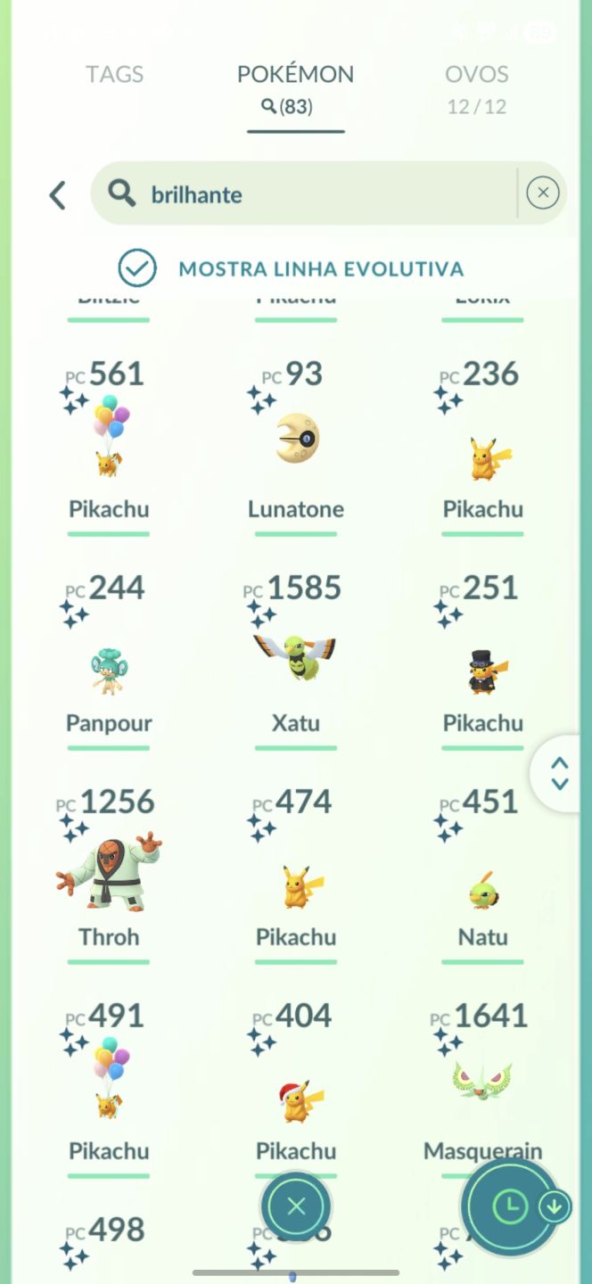Moltres Shundo Galar + lendários shinys + brilhantes + 100% - Conta Pokemon Go