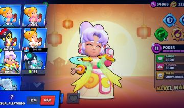 Brawl Stars 171 Skins + Clash Royale Rei 13 | 75 Brawlers | 7K Troféus..