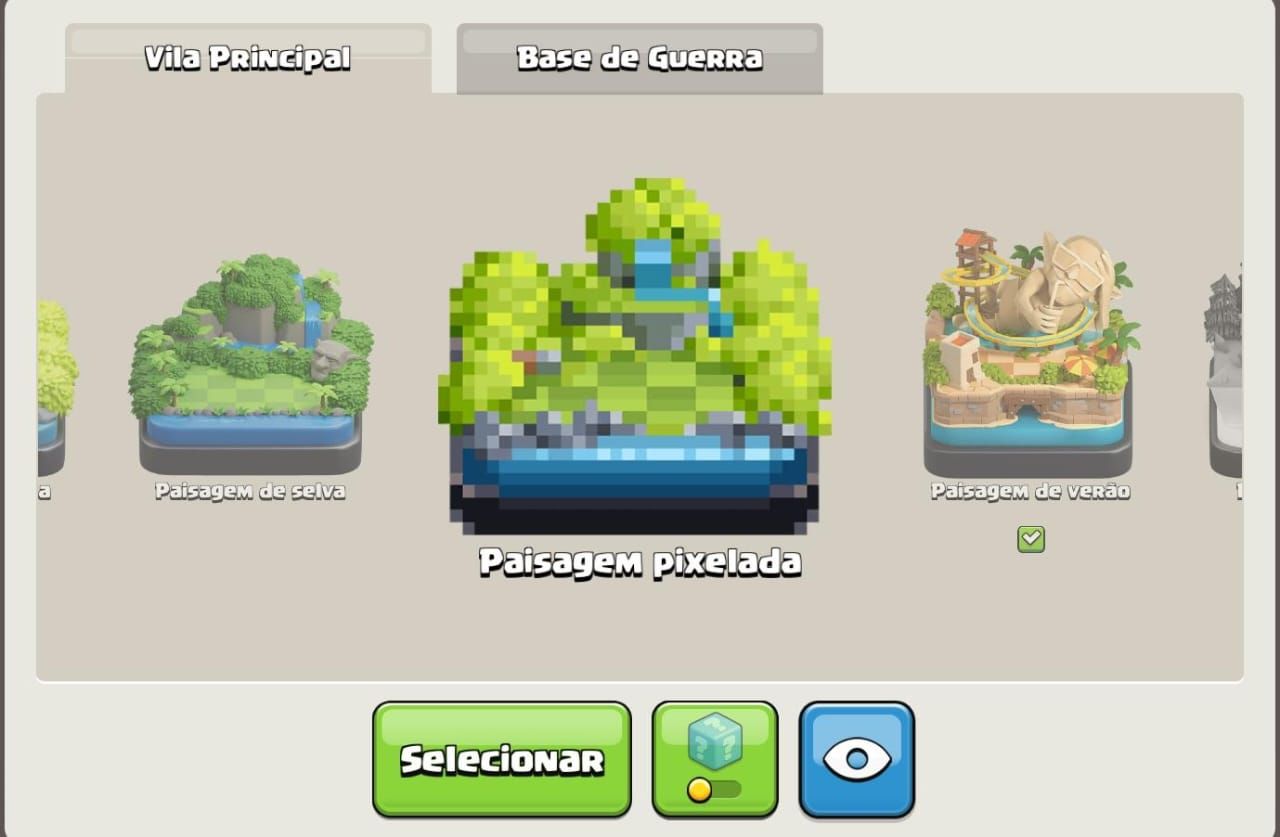 Conta Clash of Clans centro da vila 14
