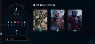 Conta platina 1 com 65% de win rate 28 mil de essencias azuis