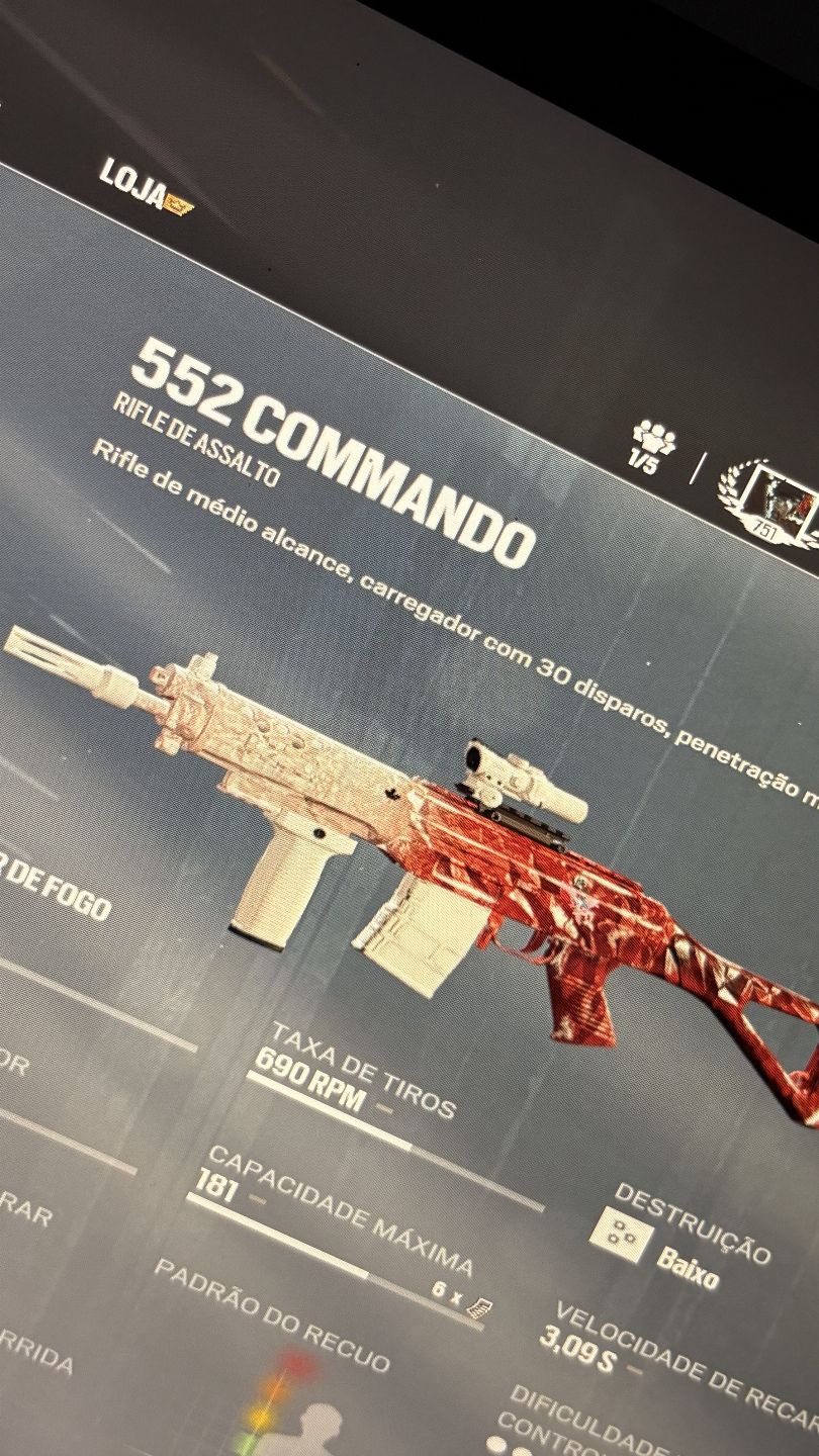 Conta high level rainbow six
