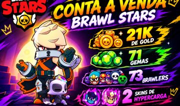 CONTA BRAWL 73 BRAWLERS | SIRIUS ULTRA + 25 HIPERCARGAS | 40K BLINGS + 20K GOLD