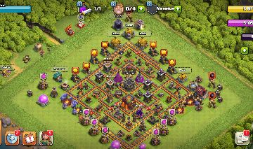Clash of clans CV 10 quase full