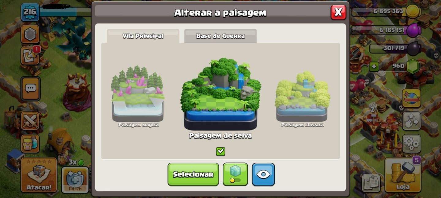 CONTA CV 16 FULL - CLASH OF CLANS (NADA PRA FAZER)