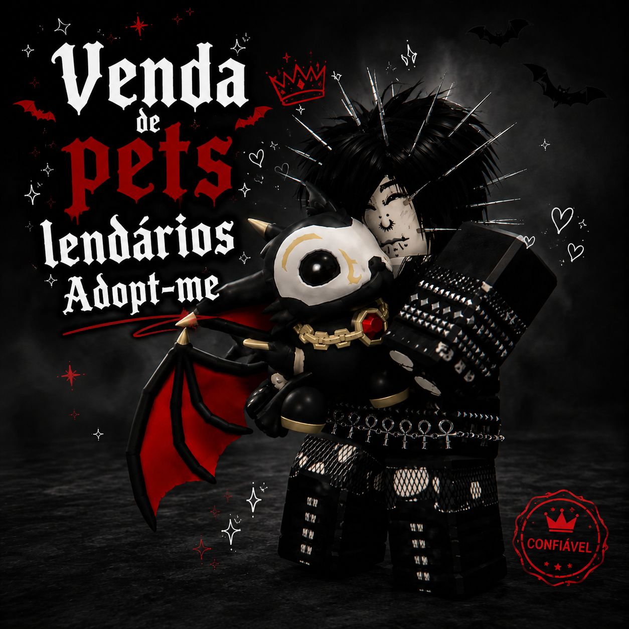 VENDA DE PETS DIVERSOS ADOPT-ME - ROBLOX