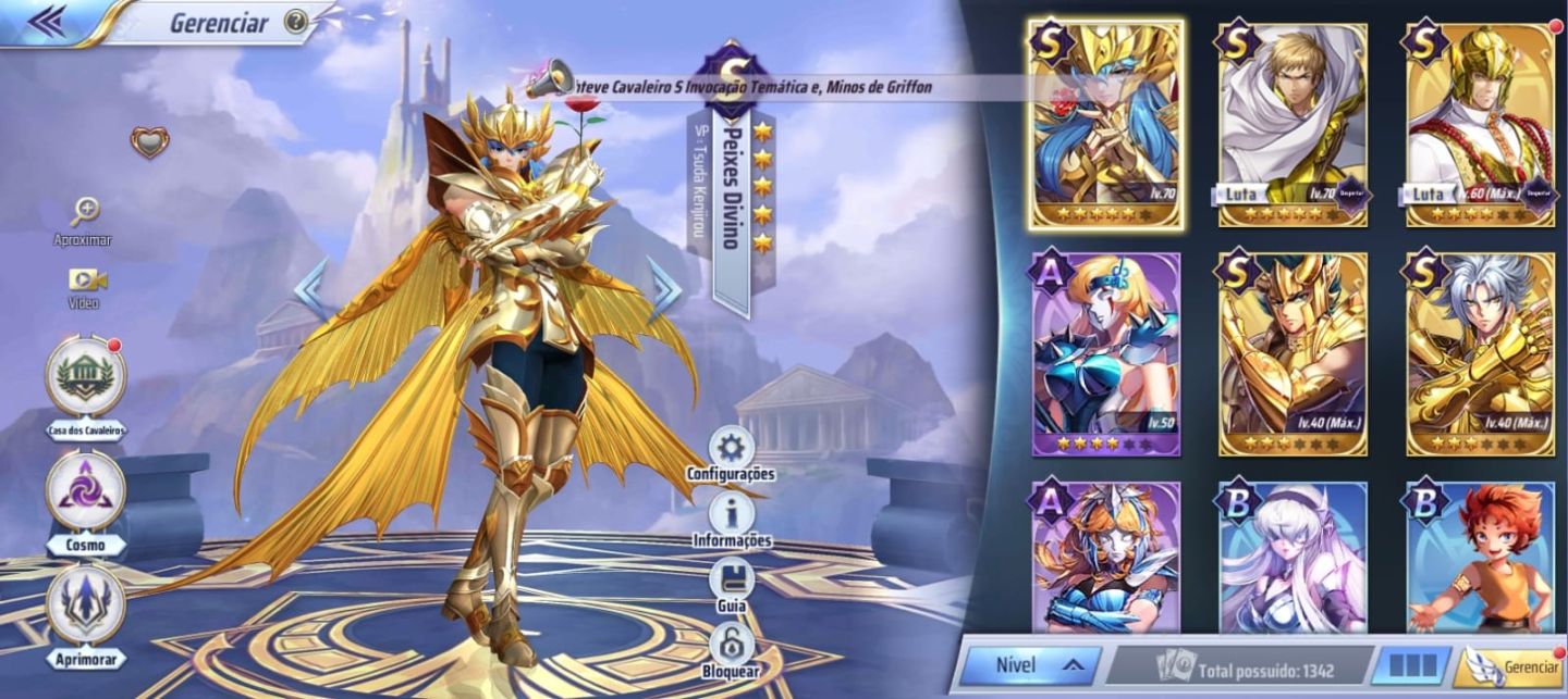 Saint Seiya Awakening Nv 36 (A141 Minotauro)