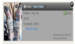 Conta IMVU Criador BR