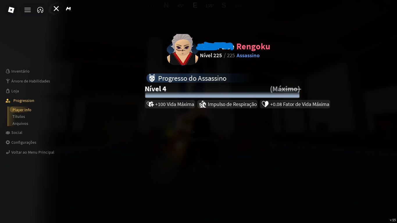 CONTA SLAYERS 2 COM CLÃ RENGOKU E NIGHTFALL T3