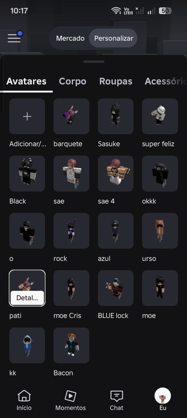 Conta antiga de Roblox gato 10k de robux e bom em BLUE lock