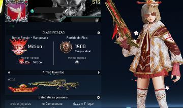Conta boa lv 50 com muita arma