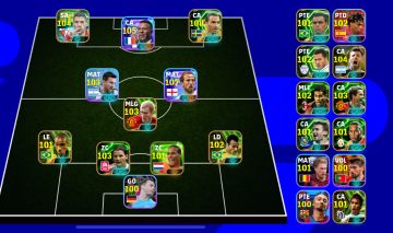 MEGA CONTA DE EFOOTBALL (zlatan 108,L.suarez 104 etc)