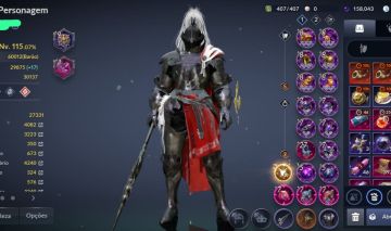 CONTA BLACK DESERT MOBILE | LEVEL 115 - 60K+ CP | PREÇO A NEGOCIAR!